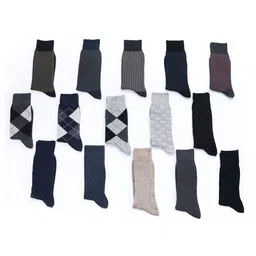 socksxpress Balenzia Men Multi-Coloured Set of 15 Socks with Classic Drawer image 2