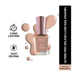 faces canada Ultime Pro Splash Luxe Nail Enamel - L09 Keeping Basic image 2