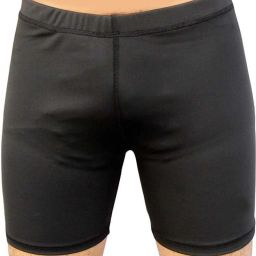 Solid Men Black Tights-image-79