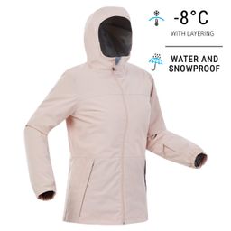 Women Winter Jacket for Skiing - Pink -8°C-image-6