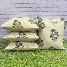 Pinkparot cotton12x12 inch cushion cover set of 5 pcs-image-66