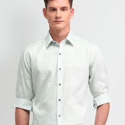 Arrow New York Men Slim Fit Spread Collar Geometric Printed Cotton Formal Shirt-picture-38