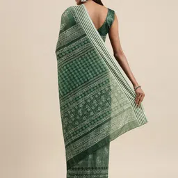Anouk Rustic Ethnic Motifs Banarasi Saree image 3