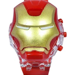 SWADESI STUFF Unisex Kids Printed Dial & Straps Digital Multi Function Automatic Watch 3D IRONMAN image 1