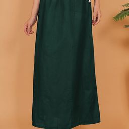 Trendzmy Cotton Saree Shapewear-image-49
