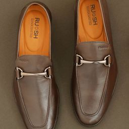 Ruosh The Falon Men Leather Formal Loafers-image-23