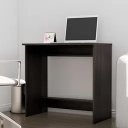 HEXA RED Brown Engineered Wood Study Table For Work From Home Students & Computer Table image 5