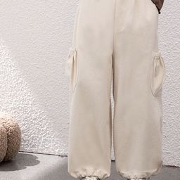 LULU & SKY Girls Loose Fit High-Rise Trousers-picture-15