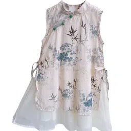 StyleCast x Revolte Girls Floral Print Sleeveless Fit and Flare Dress-38