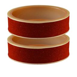 Vidhya Kangan Women Orange Bangle-image-8