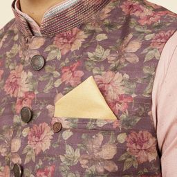 Manyavar Textured Silk Pocket Squares-image-53