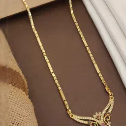 Princy Enterprise Gold-Plated Brass Necklace-image-94