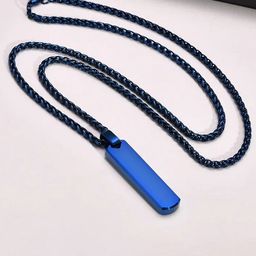 Thrillz Men Silver Plated Contemporary Pendants with Chains-image-36