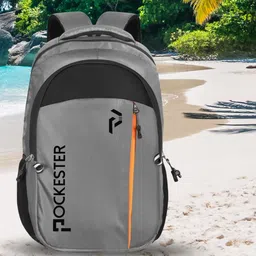 Pockester Men Brand Logo Backpack-45