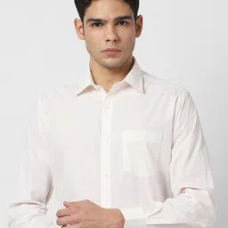 Van Heusen Spread Collar Opaque Formal Shirt-image-32