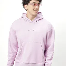 Be Savage Men Long Sleeves Hooded Pullover Sweatshirt-image-33