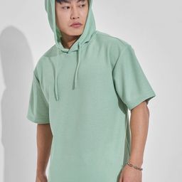 HIGHLANDER Hooded Drop-Shoulder Sleeves Oversized T-shirt-picture-33