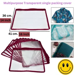 Ajabh Maroon Set of 6 Regular Multi-Utility Organisers image 2