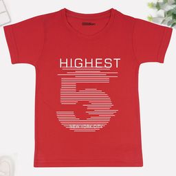 Billion Boys Printed Bio Finish Applique T-shirt-image-62
