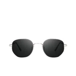 SPADEACES Unisex Black Lens & Black Round Sunglasses-picture-5