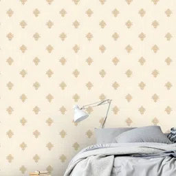 Fedora Wallpapers Cream & Brown 3D Printed Waterproof Wallpaper-image-40