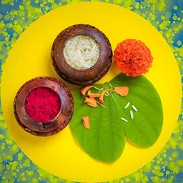 deodap Rakhi Combo for Brother with Rakhi , Roli Chawal, Coin & Greeting Card image 4
