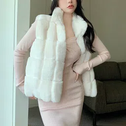 JC Mode Self Design Knitted Front Open Overcoat-15