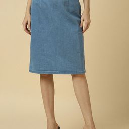 Allen Solly Woman Knee-Length Midi Skirt-image-27
