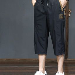 HERE&NOW Men Solid Mid-Rise Regular Fit Shorts-picture-10