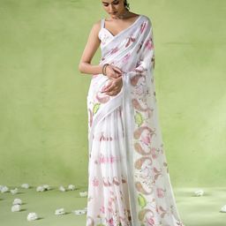 Kalista Paisley Printed Saree-image-60