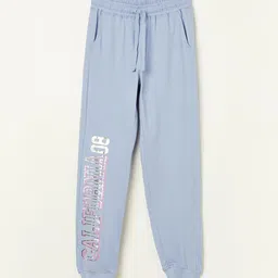 Fame Forever by Lifestyle Girls Printed Pure Cotton Mid-Rise Joggers-picture-37