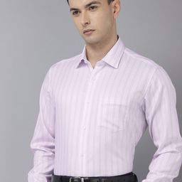Van Heusen Custom Fit Striped Pure Cotton Formal Shirt-picture-20