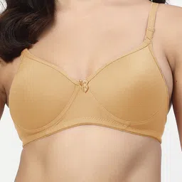 LILY Solid Full Coverage Heavily Padded Non-Wired Regular T-shirt Bra image 4