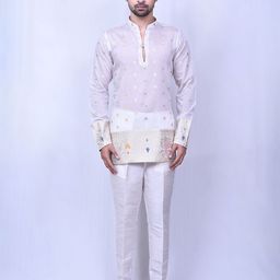 Arihant Rai Sinha Men Ethnic Motifs Embroidered Sequinned Kurta-picture-18