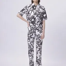 BABA YAGA Printed Shirt & Trouser Co-Ords Set-image-61