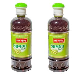 RAJ KHUSHBU Set Of 2 Amla Hair Oil- 250 ml Each-40