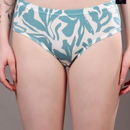 Louis Bayrad Pack Of 2 Plus Size Printed High-Rise Full Coverage Hipster Briefs LBN 1040-15