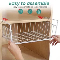 Go Hooked Pack of 3 Multipurpose Under Shelf Organizer image 5