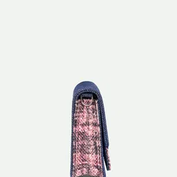 ZOUK Cashmere Noir Self Design One Handle Sling Bag image 3