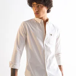 THE BEAR HOUSE Men Slim Fit Multi Stripes Opaque Striped Casual Shirt-image-89
