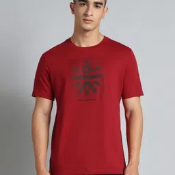 CULT Men Bio Finish Graphic Printed Round Neck Cotton T-shirt-picture-48