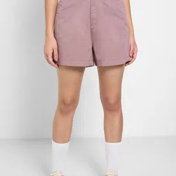 Honey by Pantaloons Women Regular Fit High-Rise Shorts-picture-6