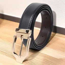 LOOPA Men Textured Reversible Tang Slim Formal Belt-picture-34