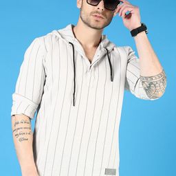 V-Mart Men Opaque Striped Casual Shirt-image-51