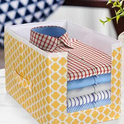 prettykrafts Unisex Yellow Organisers-35