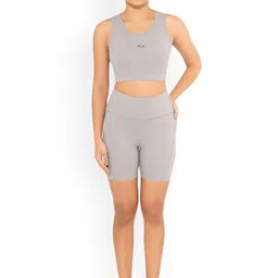 STRCH High Rise Above Knee Length Active Tights-picture-55