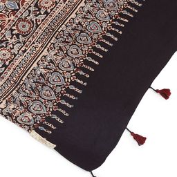 Taavi Ethnic Motif Printed Pure Cotton Dupatta image 4