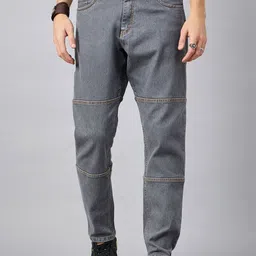 STUDIO NEXX Men Loose Relaxed Fit Stretchable Jeans-image-96