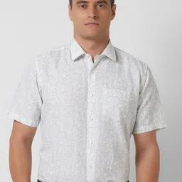 Van Heusen Men Printed Formal Shirt-image-19