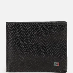 Peter England Men Textured Genuine Leather Wallet-picture-6